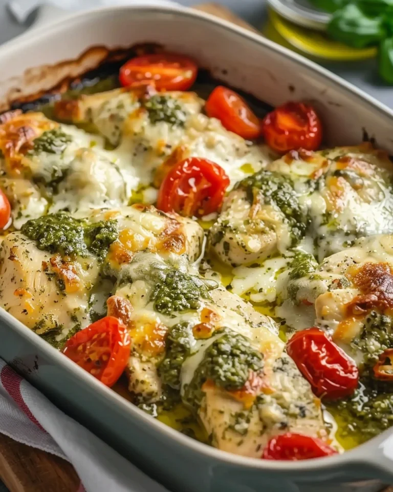 Pesto Chicken Bake Recipe
