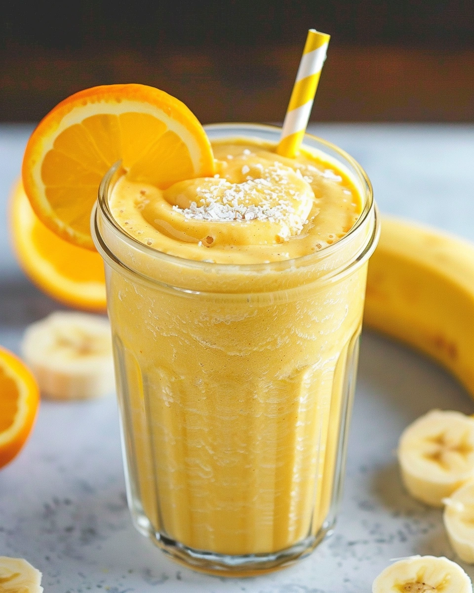 Orange Banana Smoothie