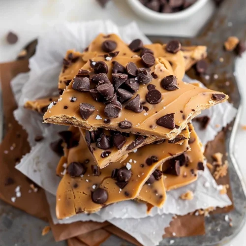 Healthy Cookie Dough Bark (Vegan & Gluten-Free)