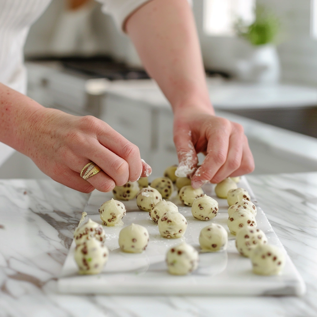 Mint Chocolate Chip Protein Balls