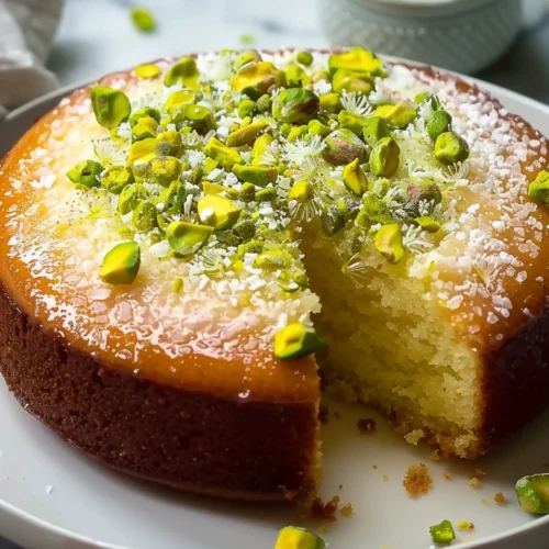 Lemon Pistachio Cake