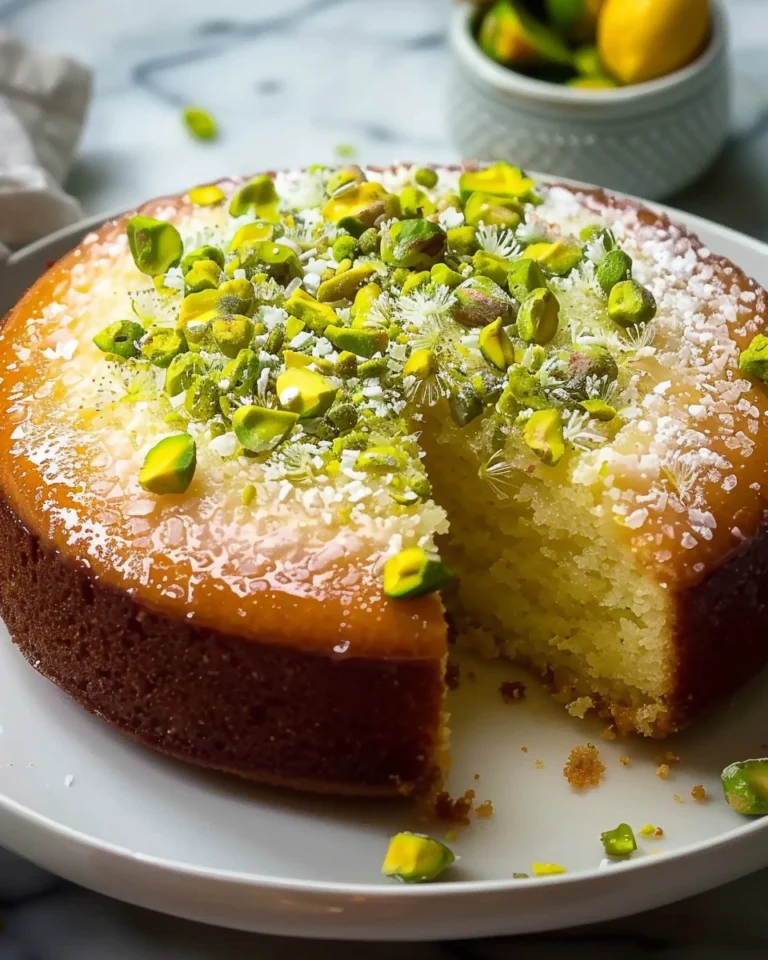 Lemon Pistachio Cake