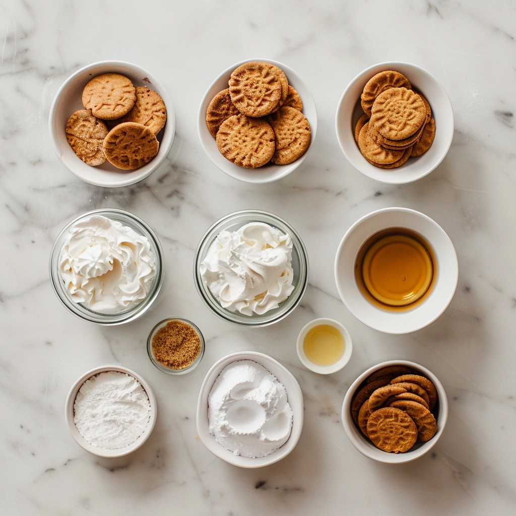 No Bake Mini Biscoff Cheesecakes for Two (Dairy Free!)