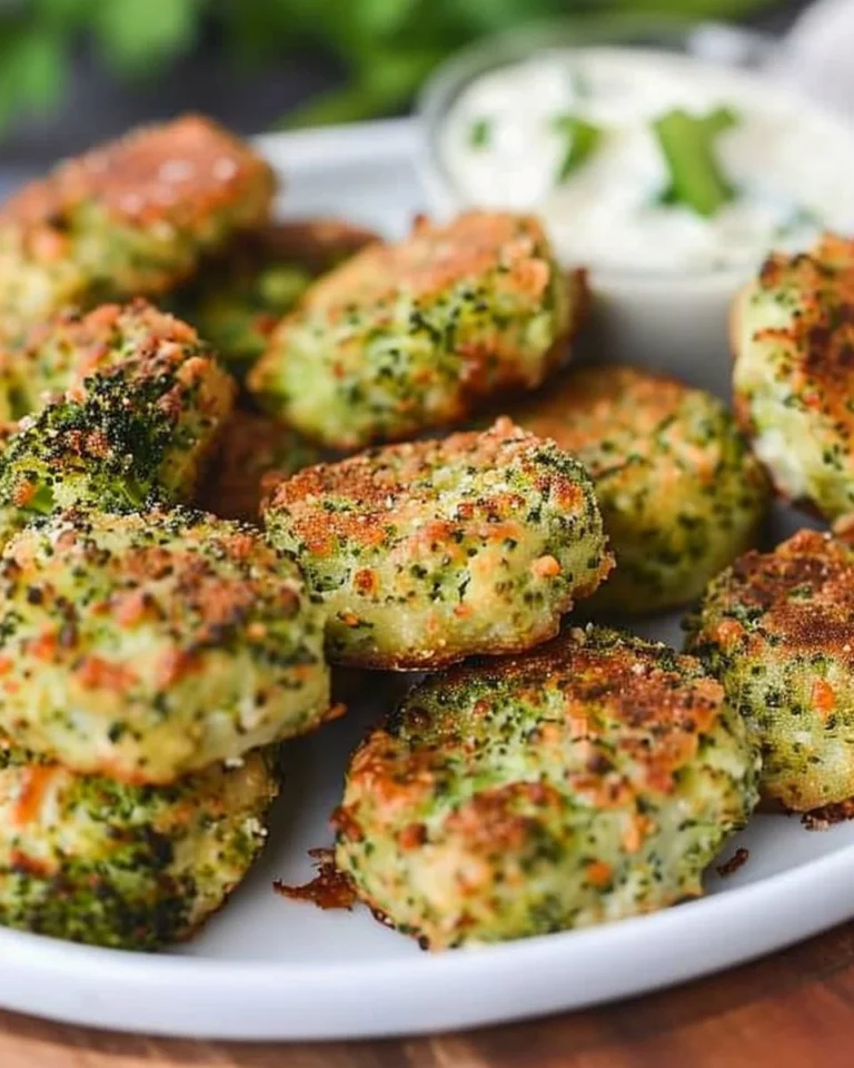 Healthy broccoli cheese bites recipe with cheese and fresh broccoli