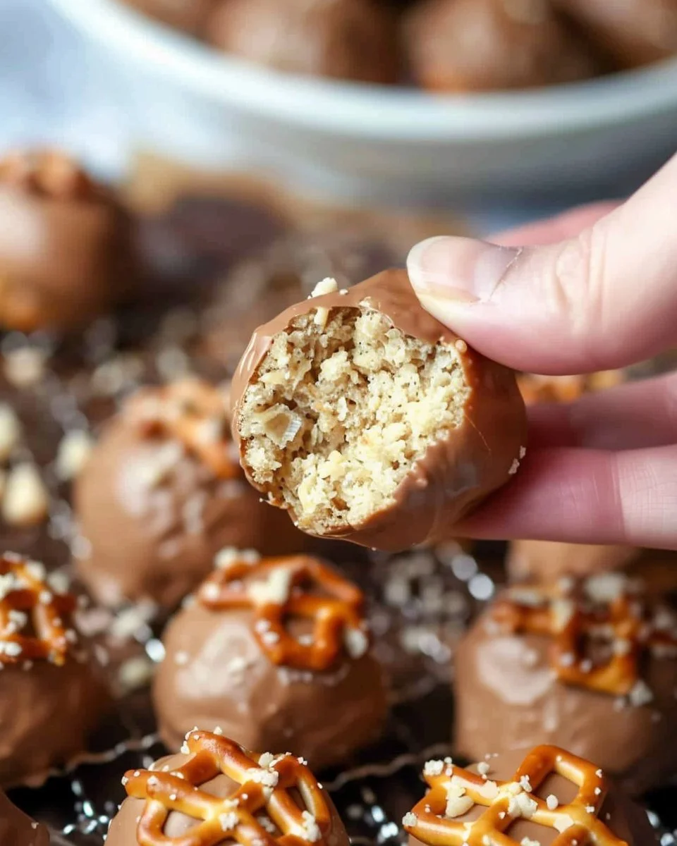 Buckeye Pretzel Bites