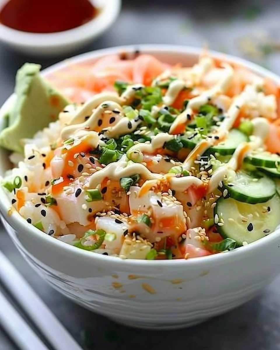 California Roll Sushi Bowls