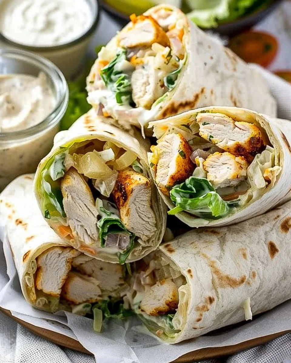 Chicken Caesar Wrap
