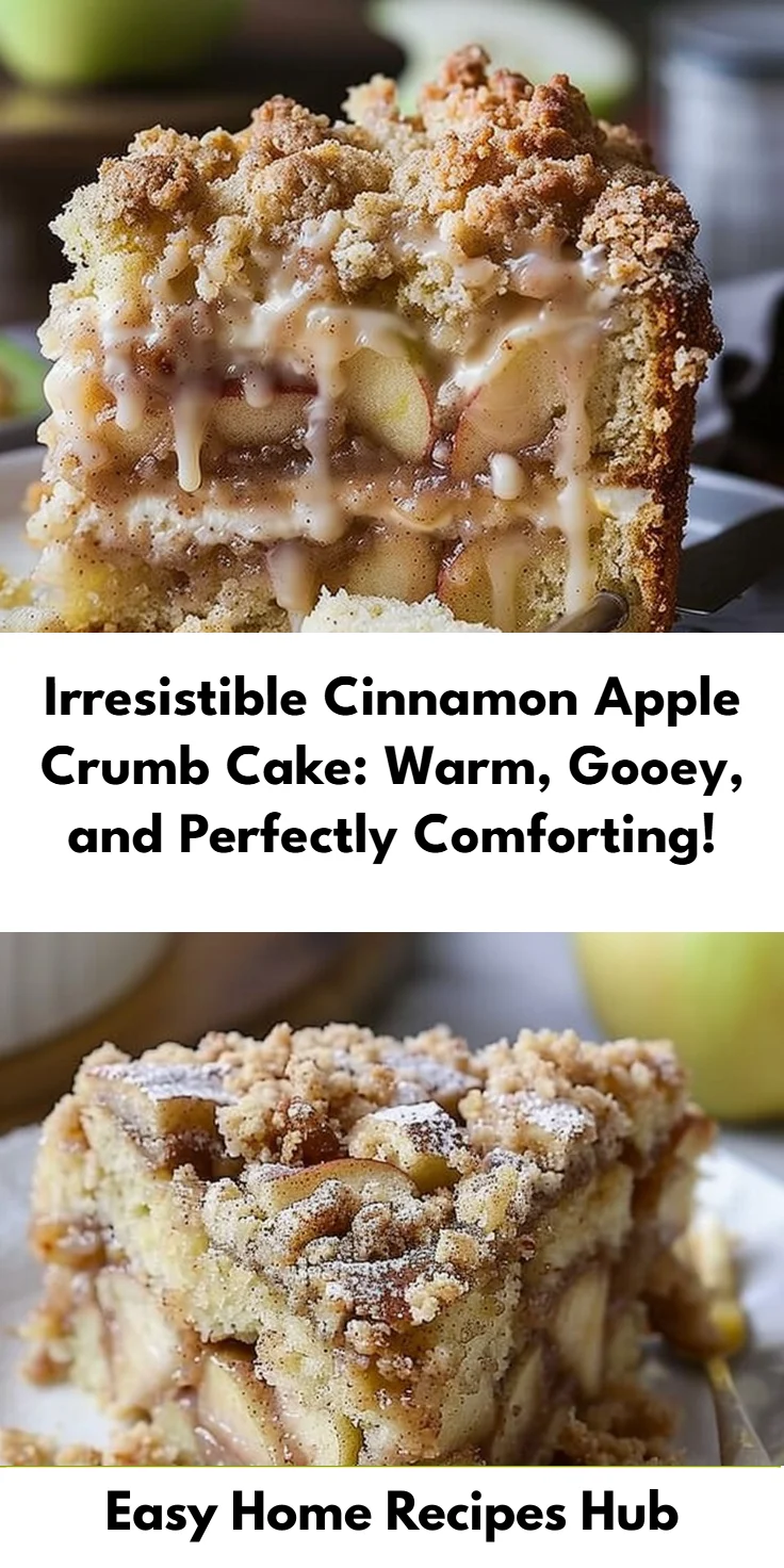 Cinnamon Apple Crumb Cake: 5-Ingredient Irresistible Breakfast