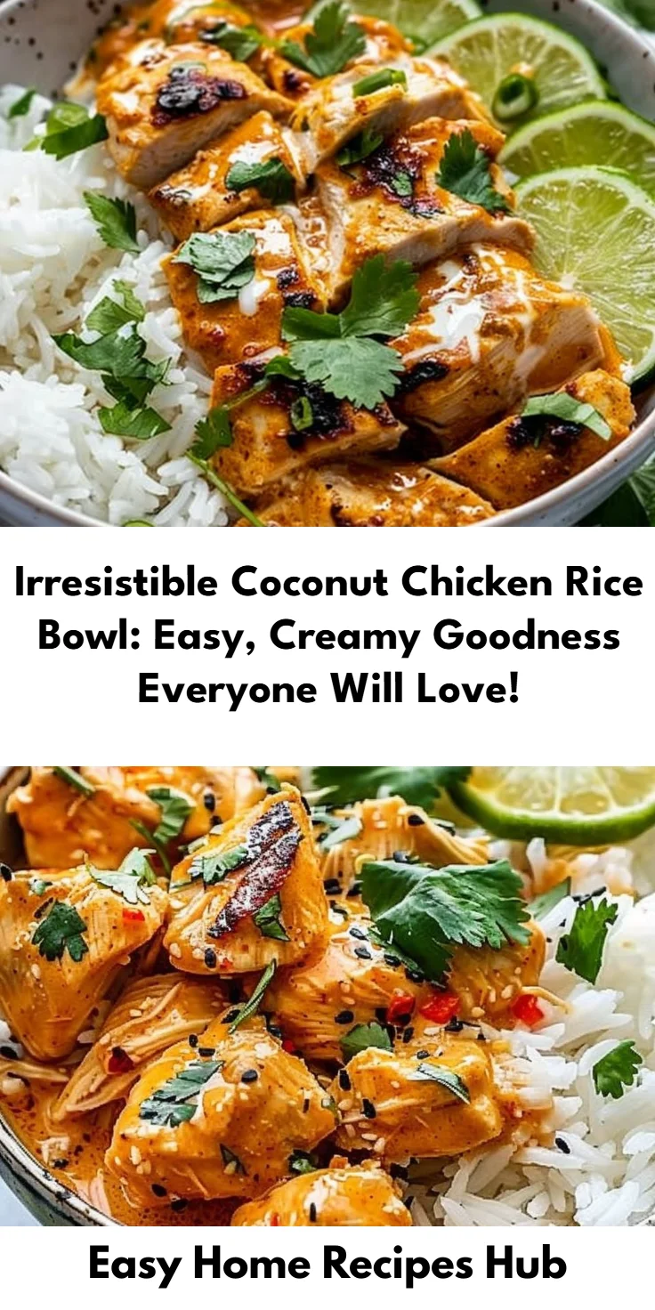 Coconut Chicken Rice Bowl Recipe for Easy Weeknight Dinners