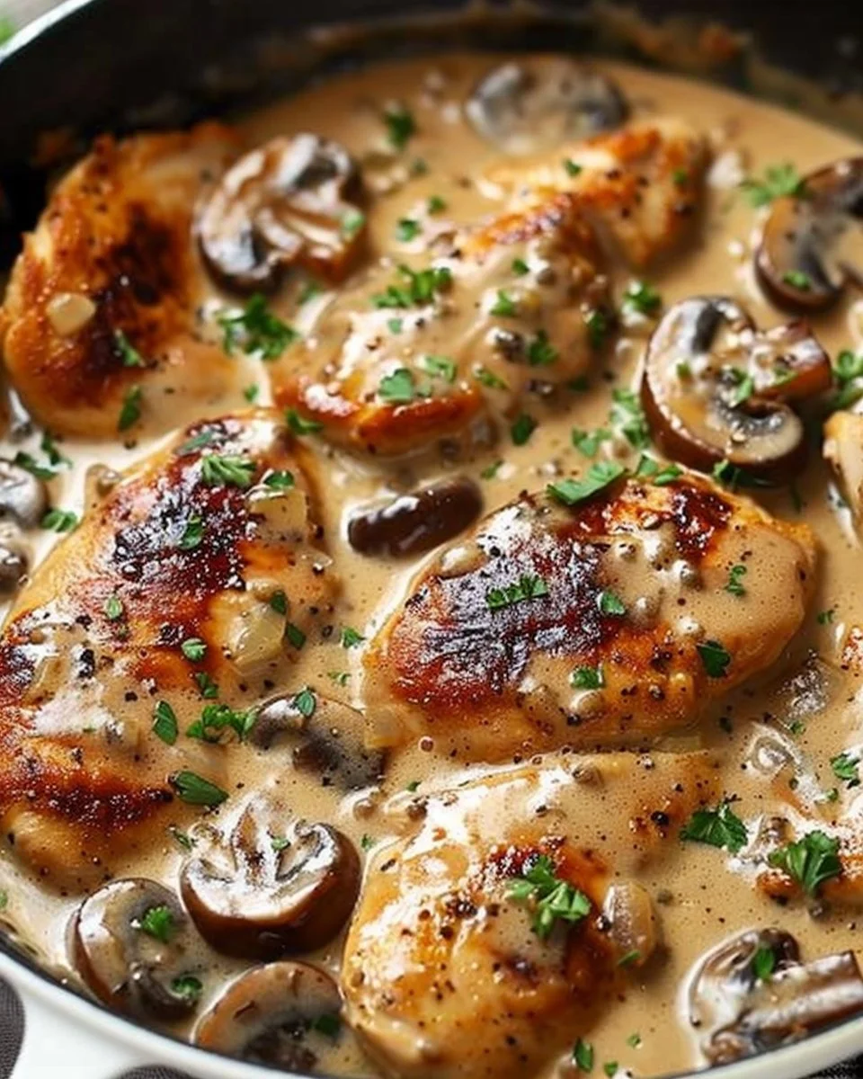 Creamy Mushroom Chicken