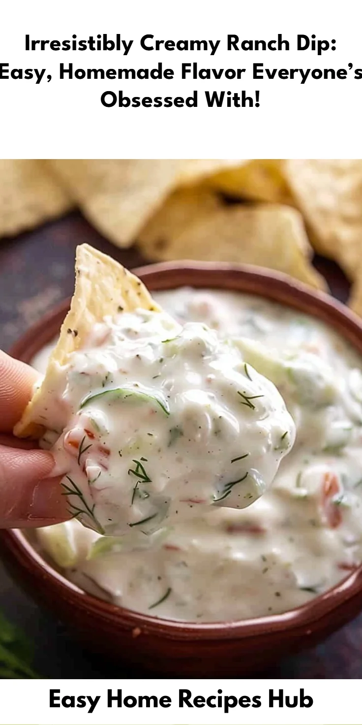 Creamy Ranch Dip Recipe: Easy, Tangy Dip for Parties