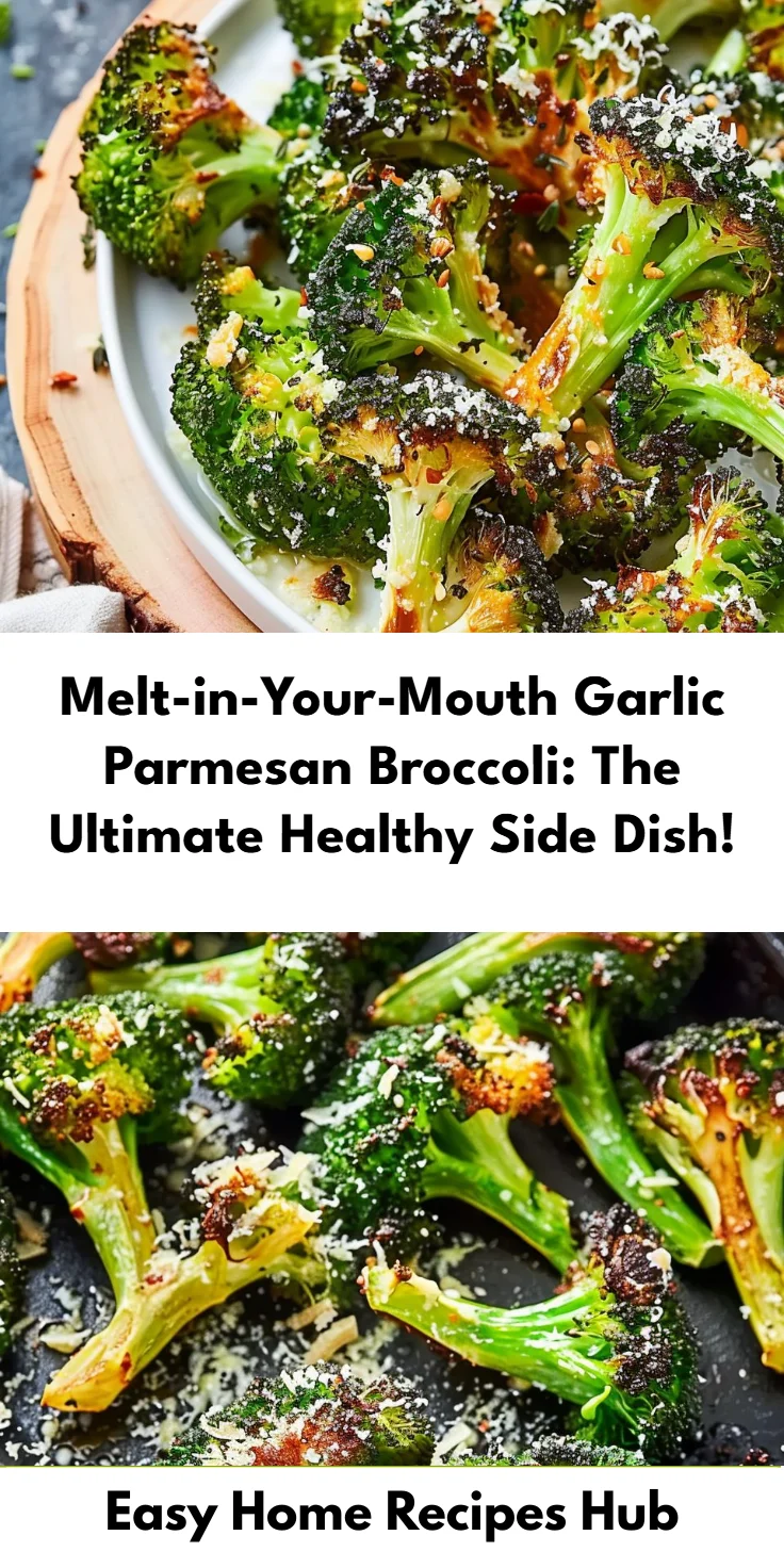 Garlic Parmesan Broccoli