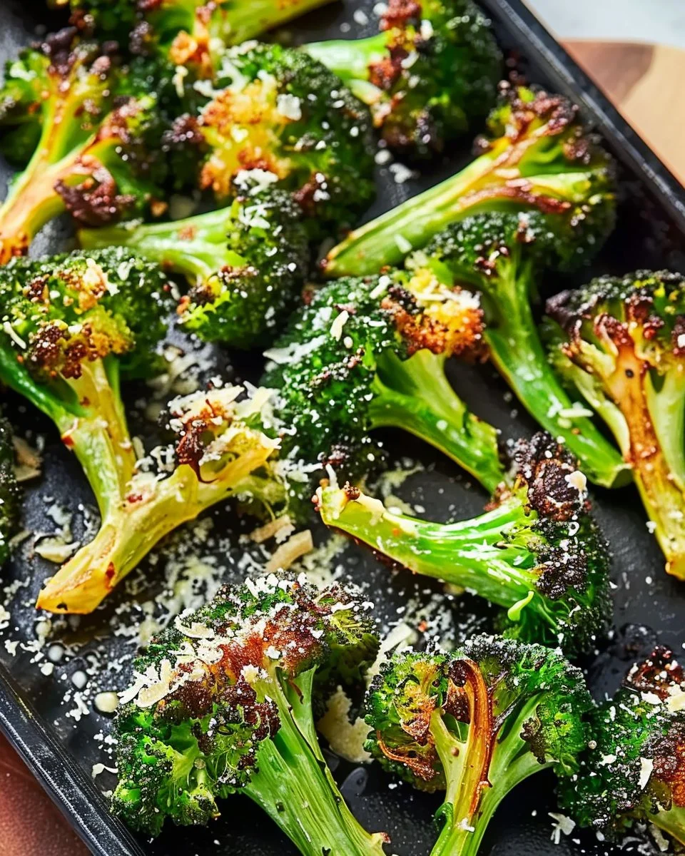 Garlic Parmesan Broccoli