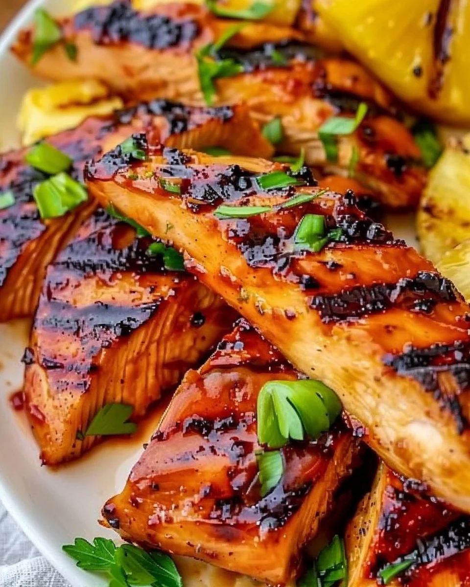 Grilled Pineapple Chicken
