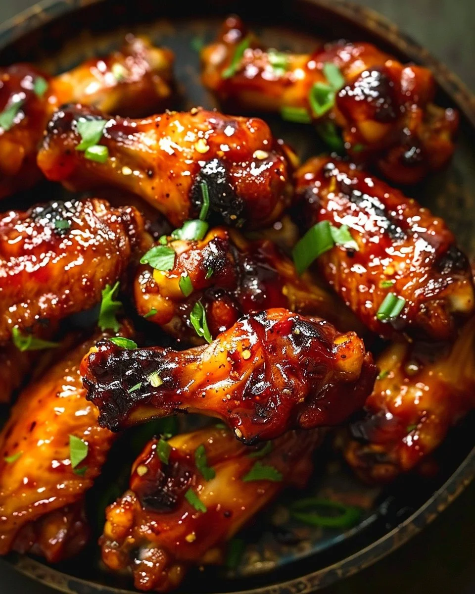 Honey BBQ Chicken Wings