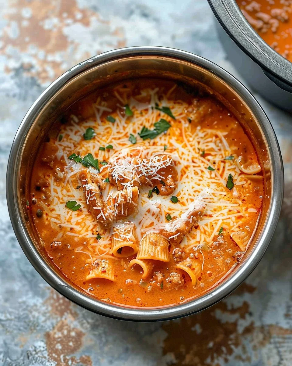 Instant Pot Lasagna Soup