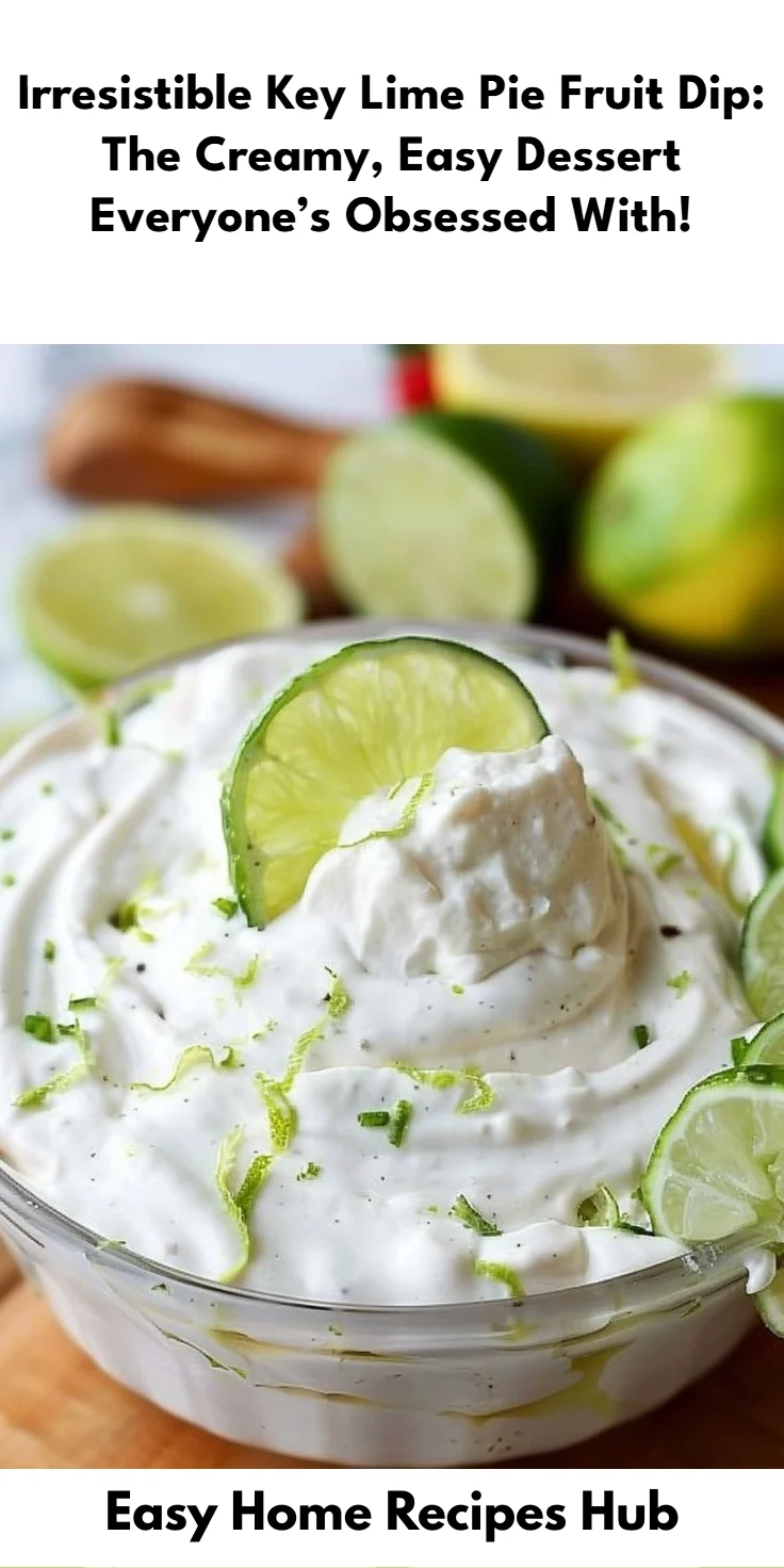Key Lime Pie Fruit Dip Recipe for Easy Tangy Flavor