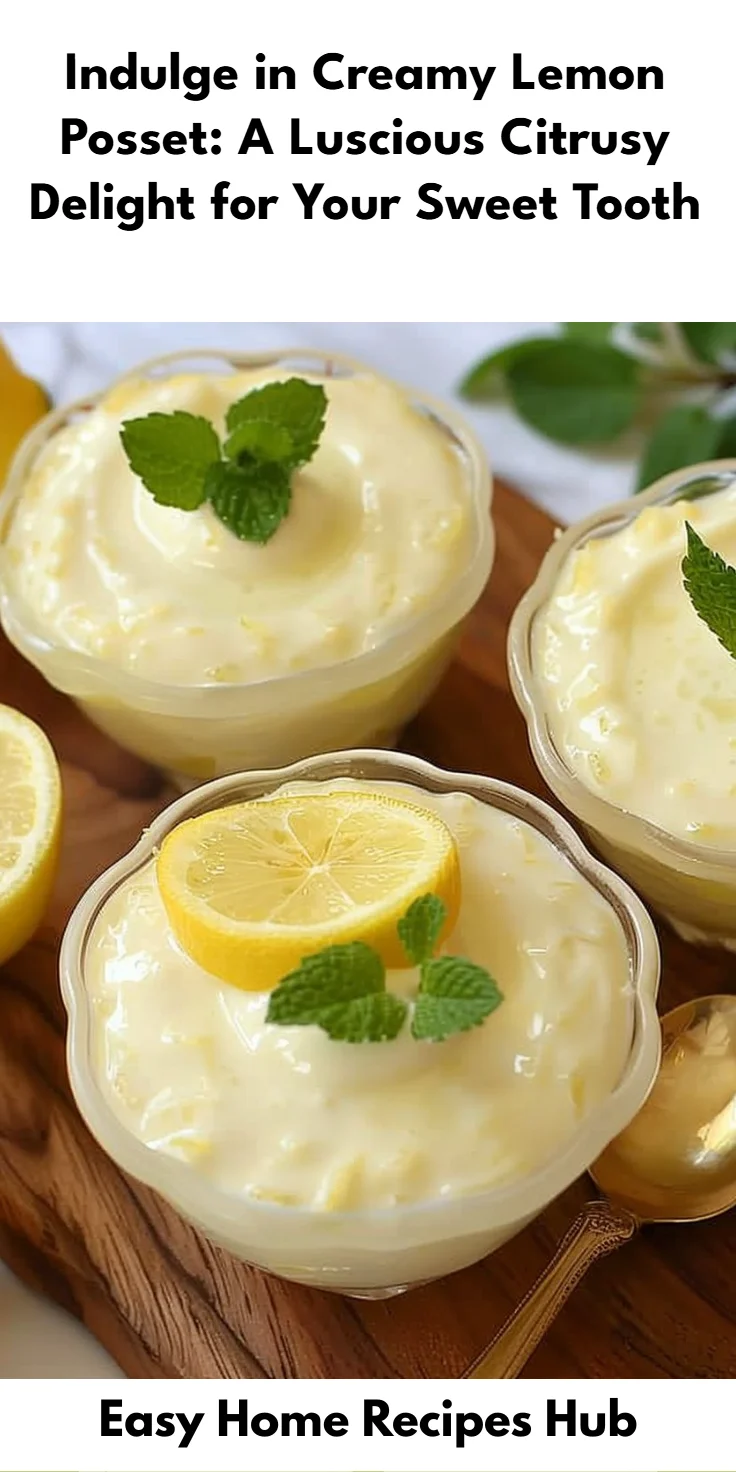 Lemon Posset