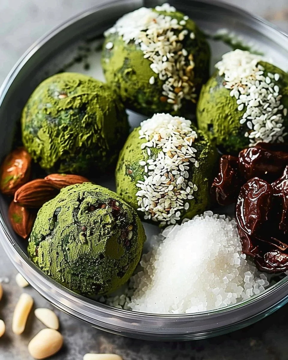 Matcha Energy Balls
