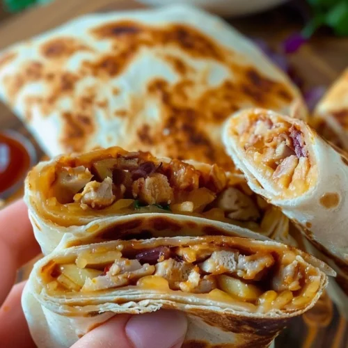 Mini Crunch Wrap Sliders recipe for easy bite-sized snacks