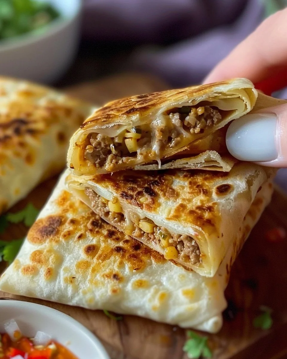 Mini Crunch Wrap Sliders