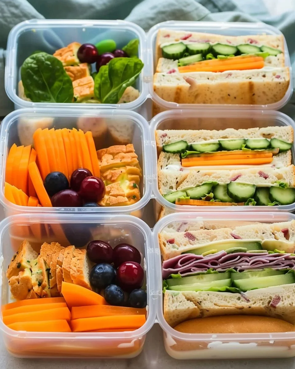 Mini Sandwich Lunchbox Idea