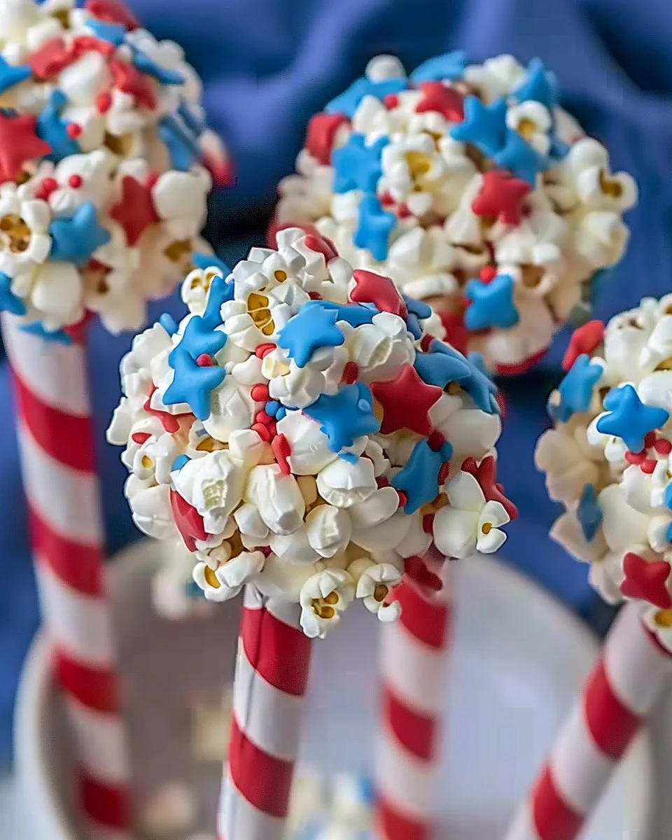 Patriotic Popcorn Pops