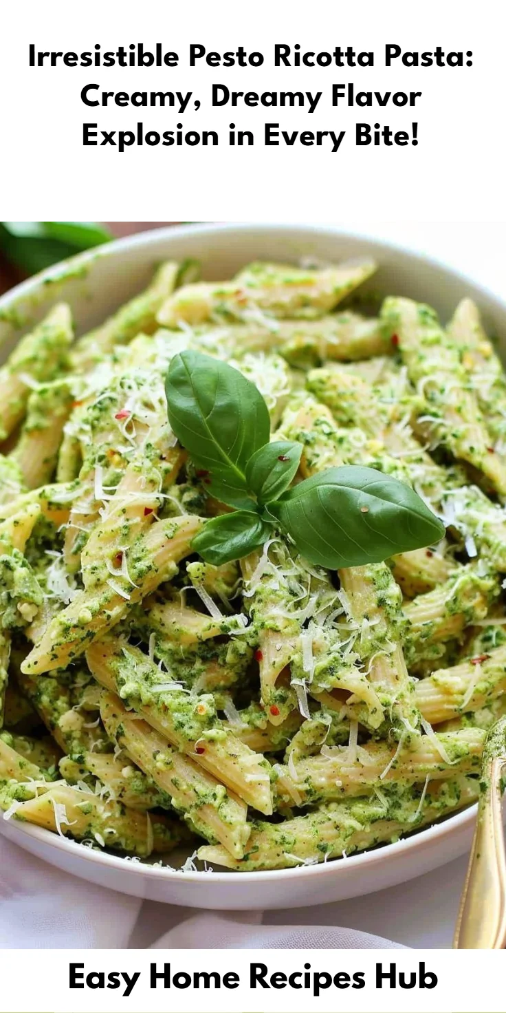 Pesto Ricotta Pasta