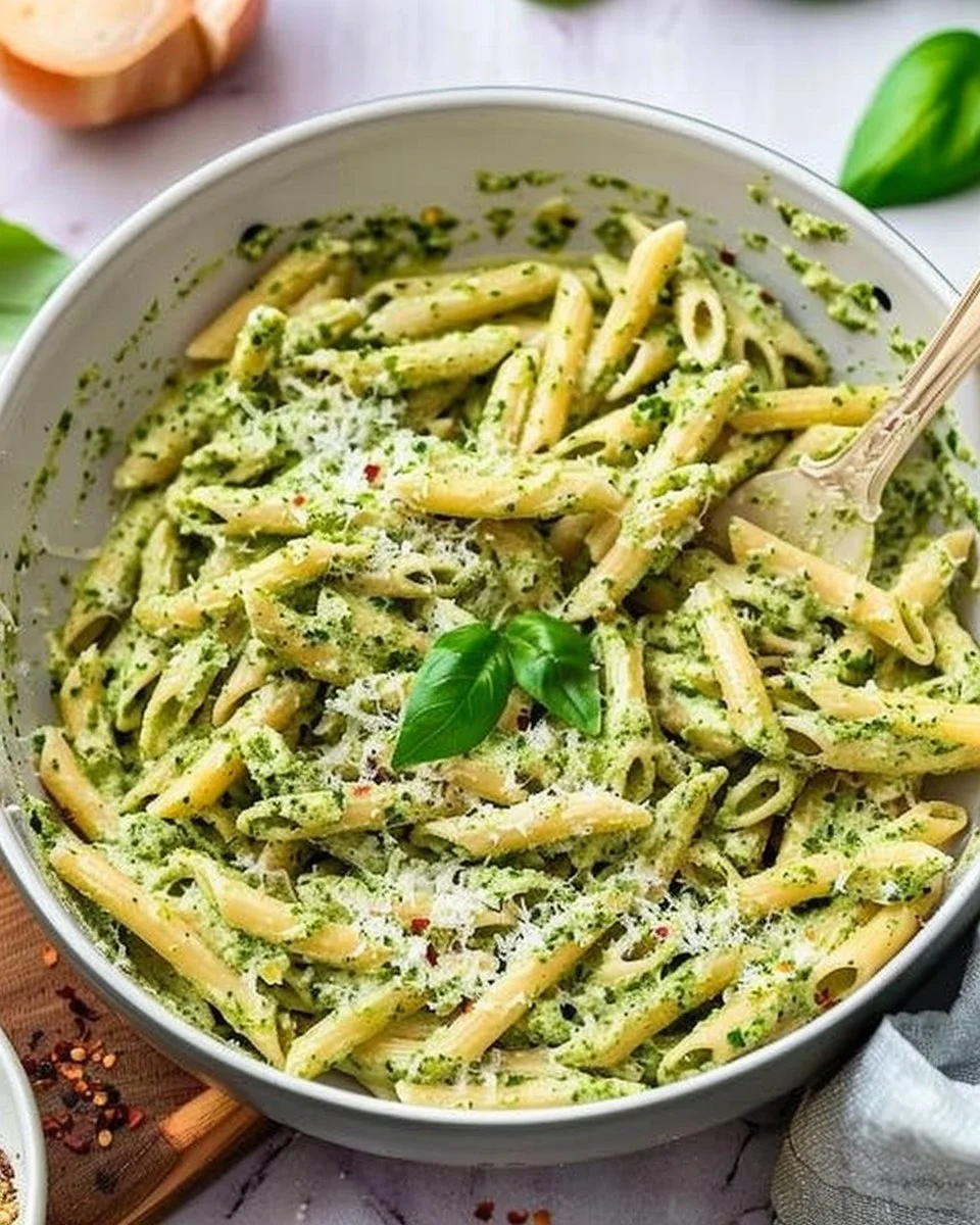 Pesto Ricotta Pasta