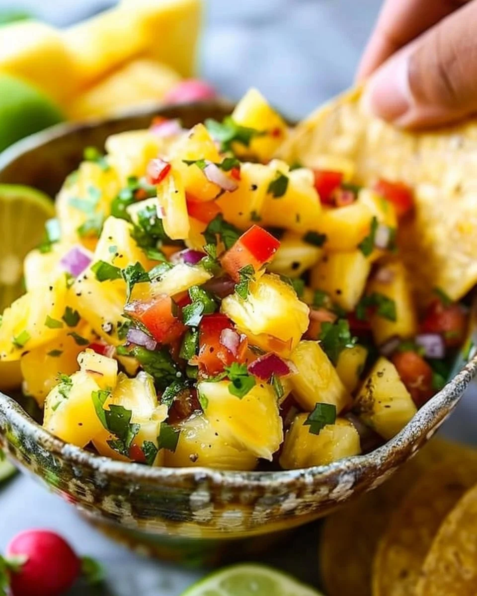 Easy Pineapple Salsa