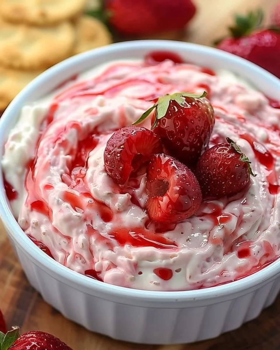 Strawberry Cheesecake Dip