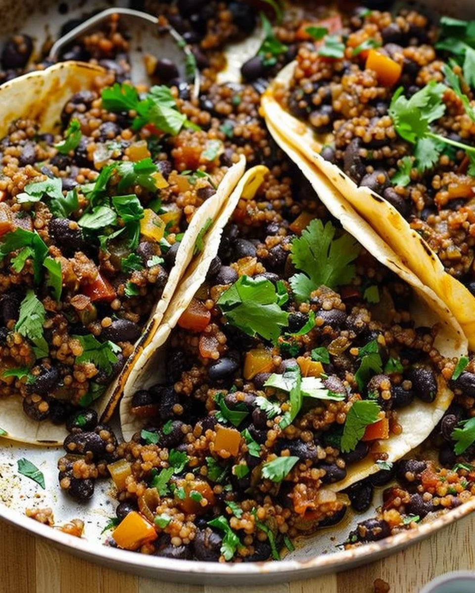 Vegetarian Black Bean Tacos