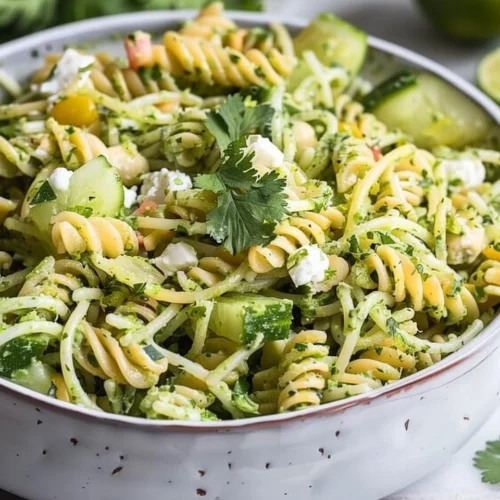 Lime Cilantro Pasta Salad Recipe