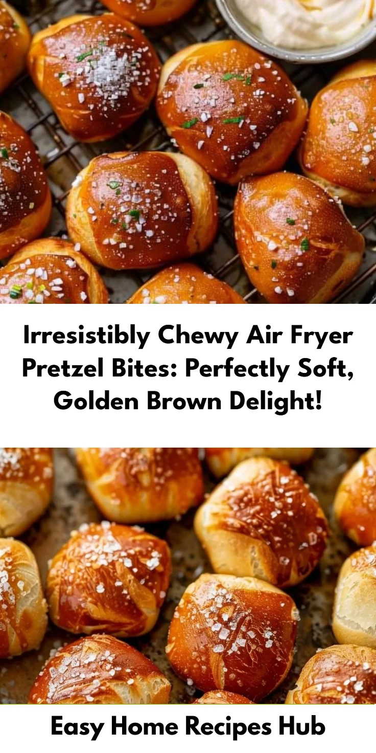 Air Fryer Pretzel Bites