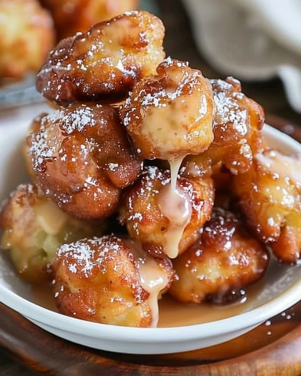Apple Fritter Bites