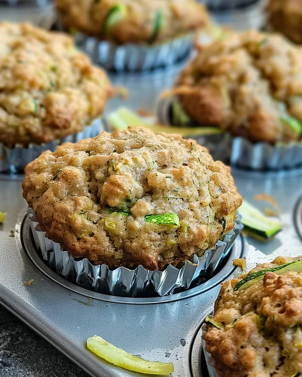 Banana Zucchini Muffins