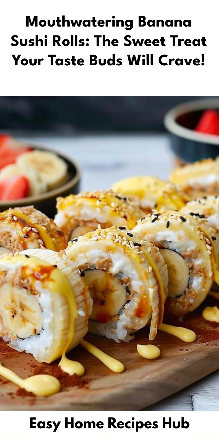 Banana Sushi Rolls