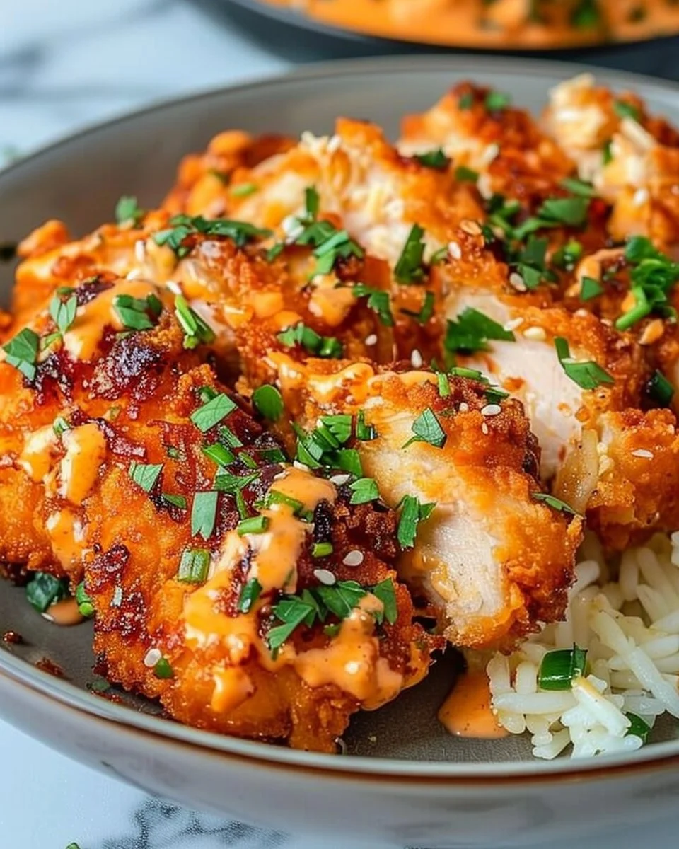 Air Fryer Bang Bang Chicken