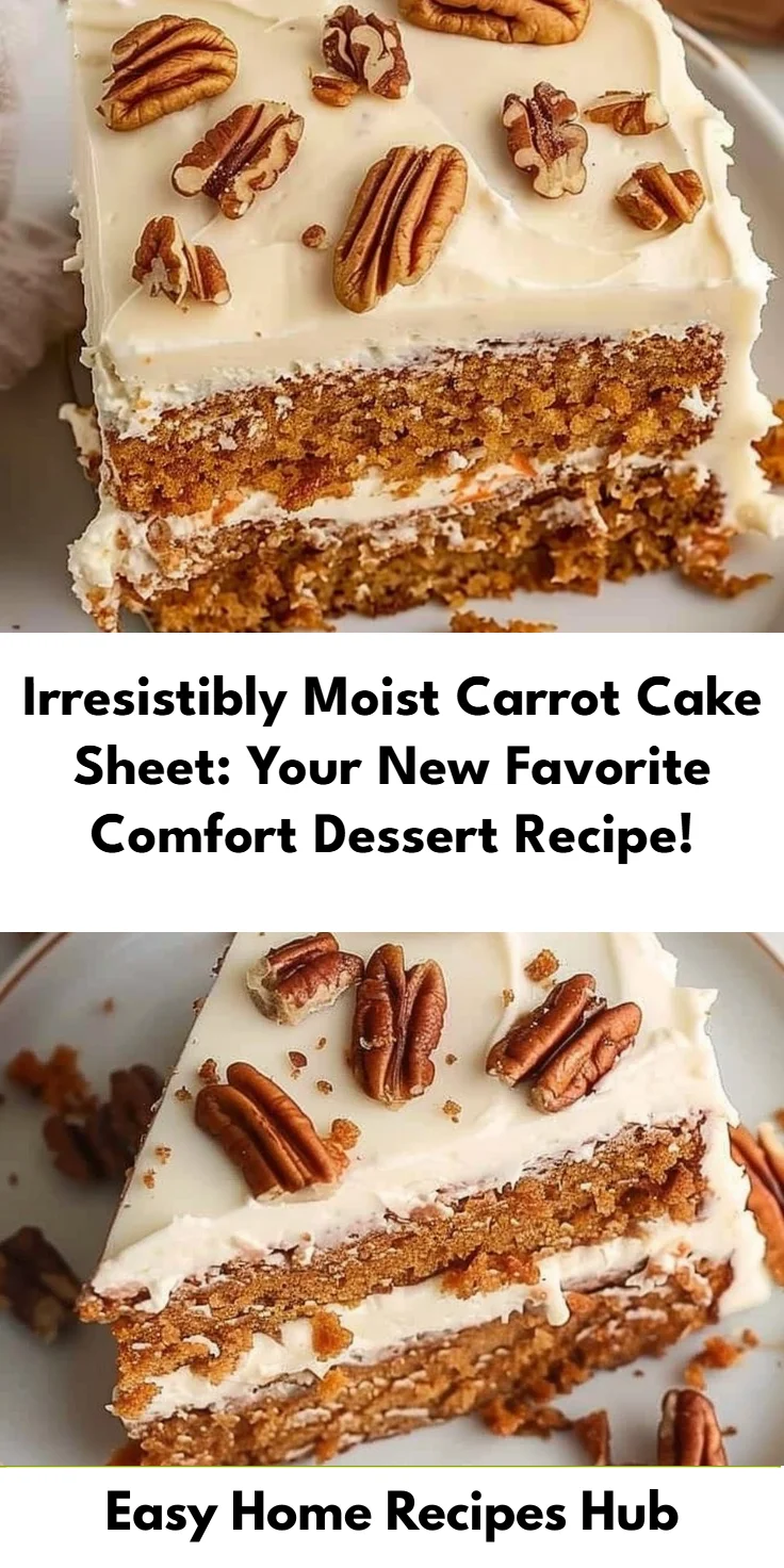 Carrot Cake Sheet Pan Recipe