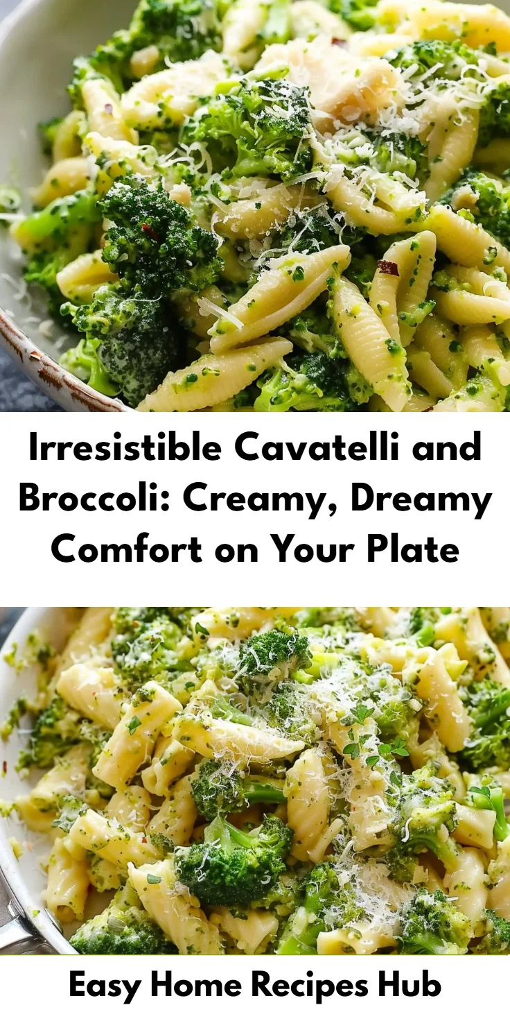 Cavatelli and Broccoli