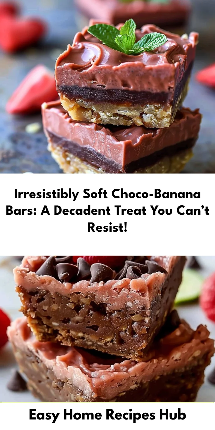 Choco-Banana Bars