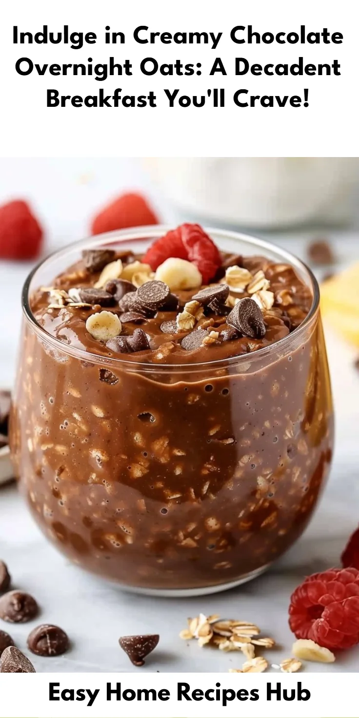 Chocolate Overnight Oats