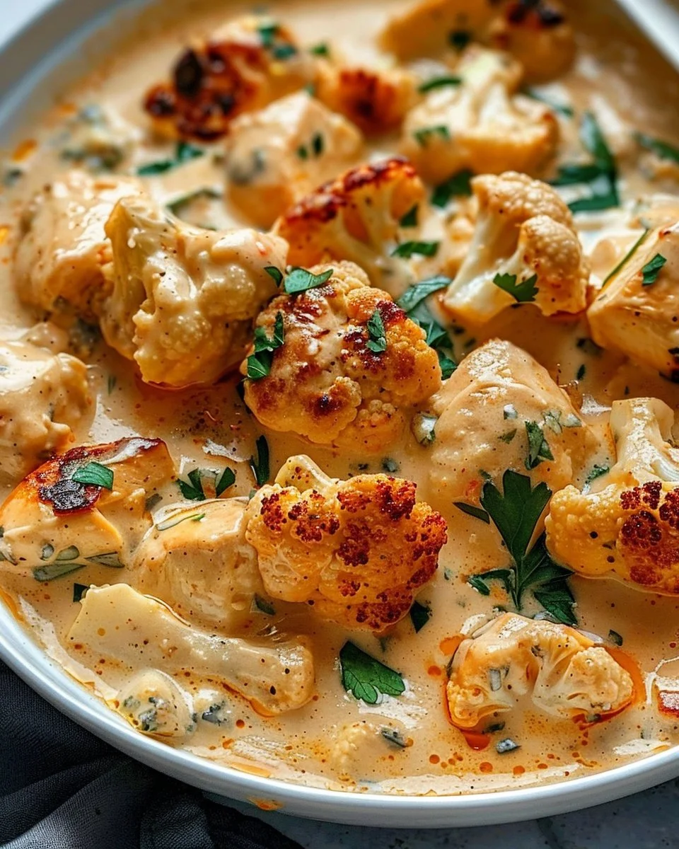 Creamy Chicken and Cauliflower