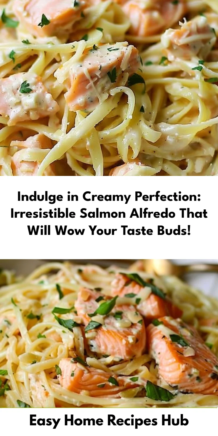 Creamy Salmon Alfredo Recipe