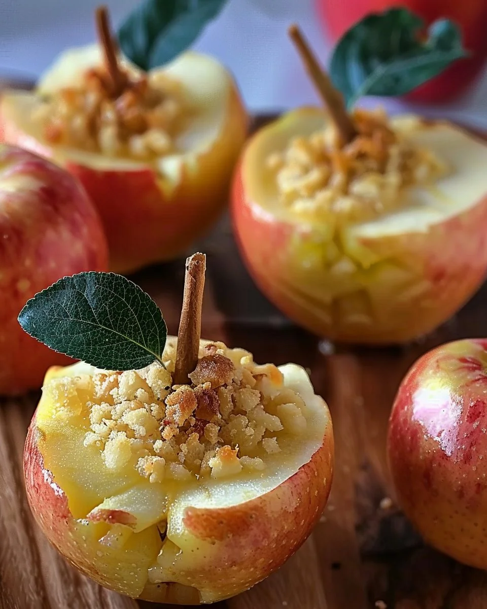 crunchy apple boats
