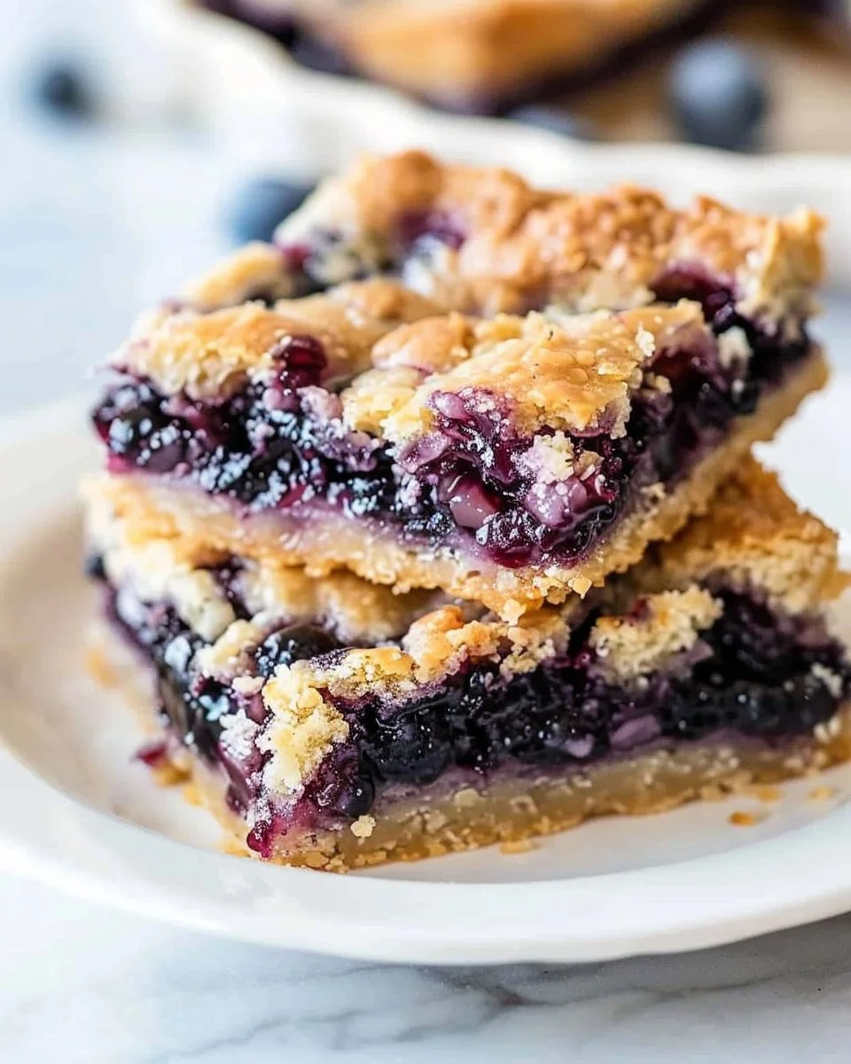 Easy Blueberry Bars