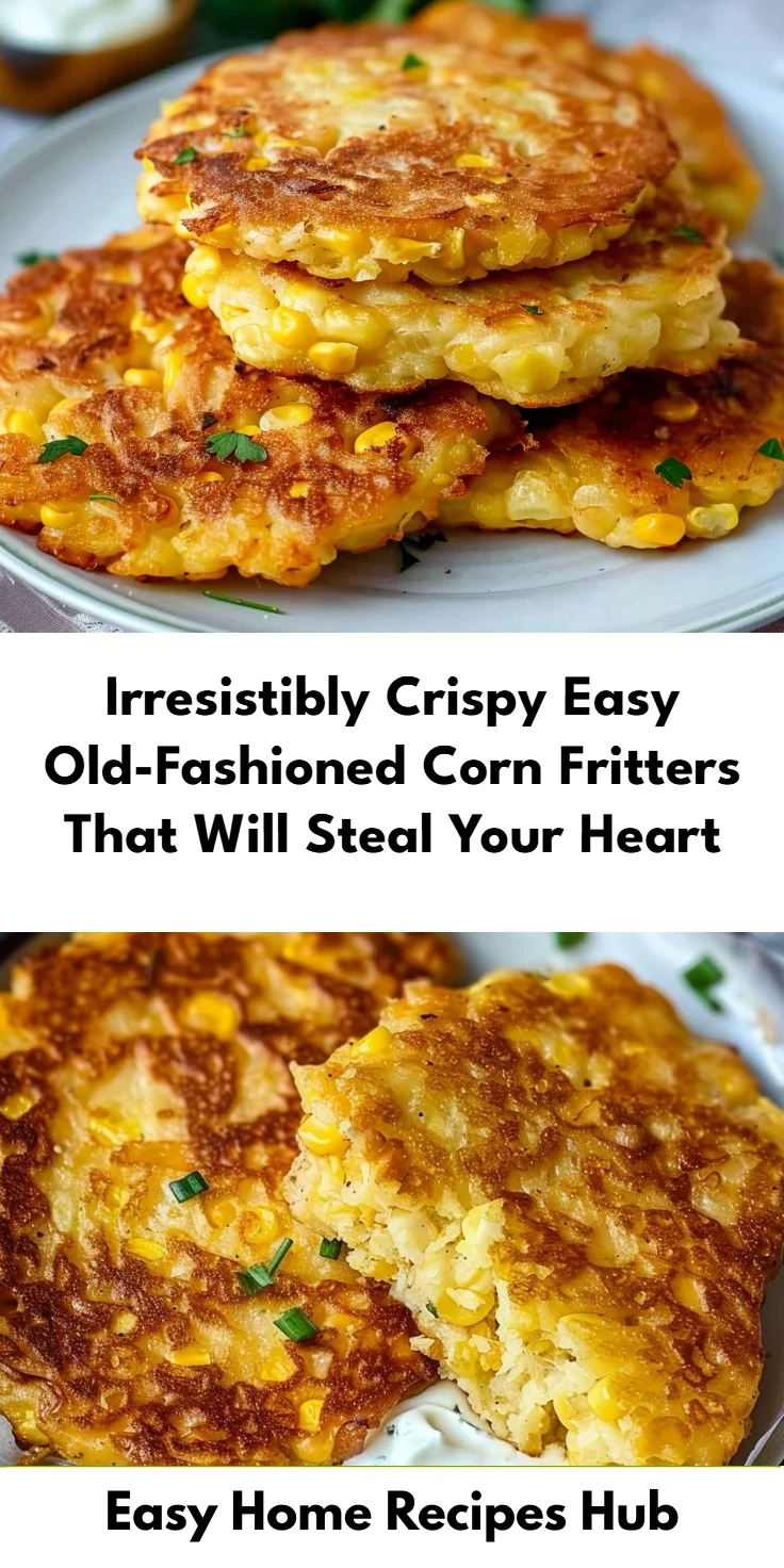 Easy Classic Corn Fritters Recipe