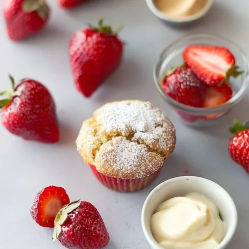 Easy Strawberry Muffin Recipe