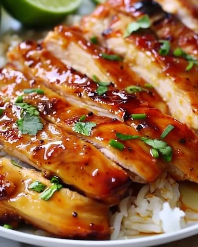 Honey Lime Chicken recipe showcasing juicy chicken glazed with honey and lime.