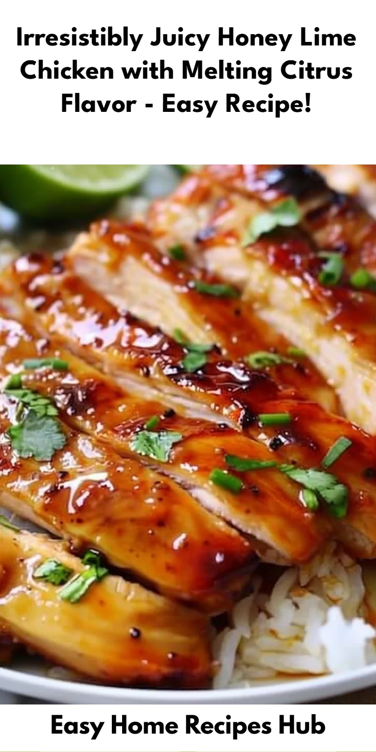 Honey Lime Chicken Recipe